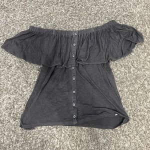 American eagle off the shoulder top